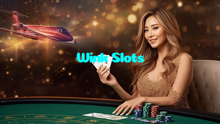 Wink Slots casino presented on mobile device in Pakistan with slots and live games